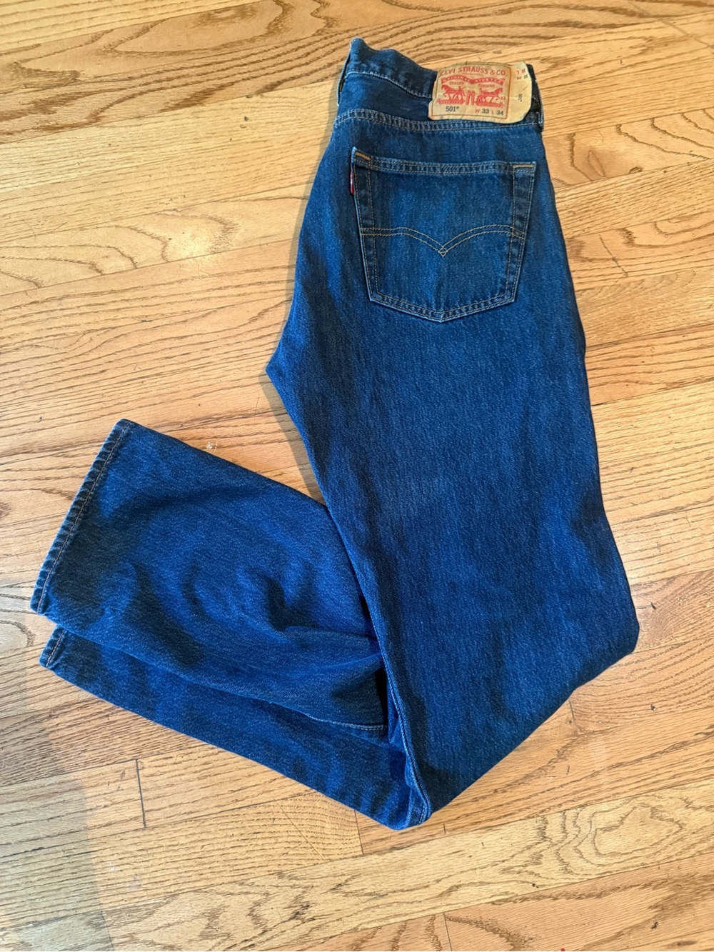Levi's Classic Straight Jeans in Dark Blue